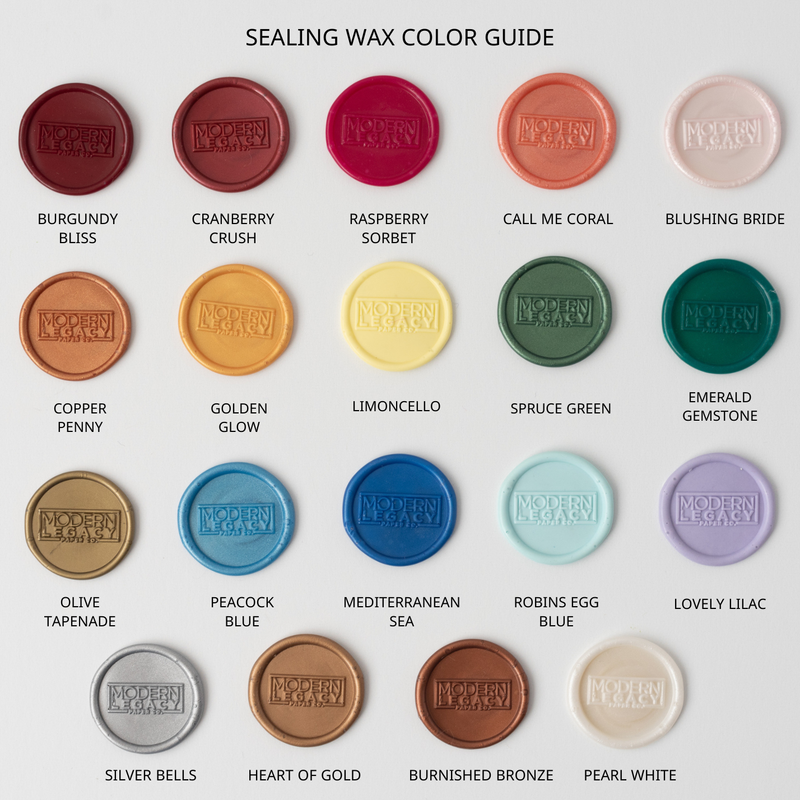 Peony Flower Wax Seal Stamp Kit