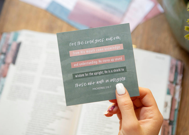 Wisdom And Direction Verse Cards