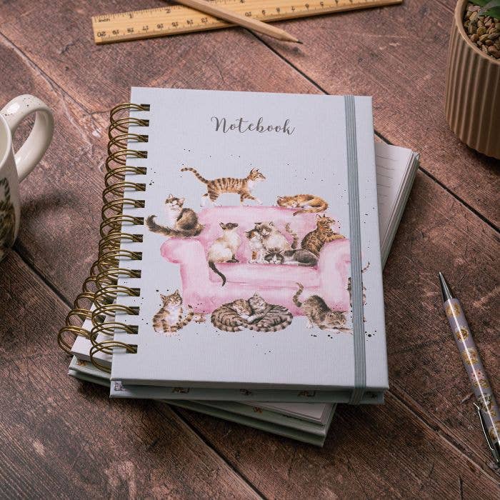 A5 Cat Notebook - Cattitude