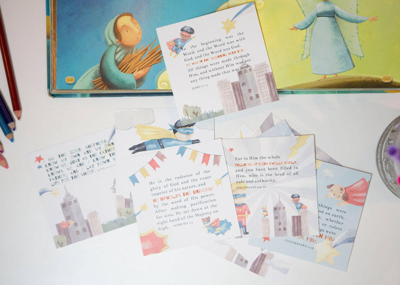 All About Jesus Kids Scripture Cards