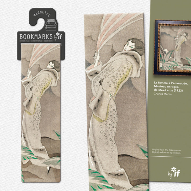 Magnetic Bookmark, La Femme