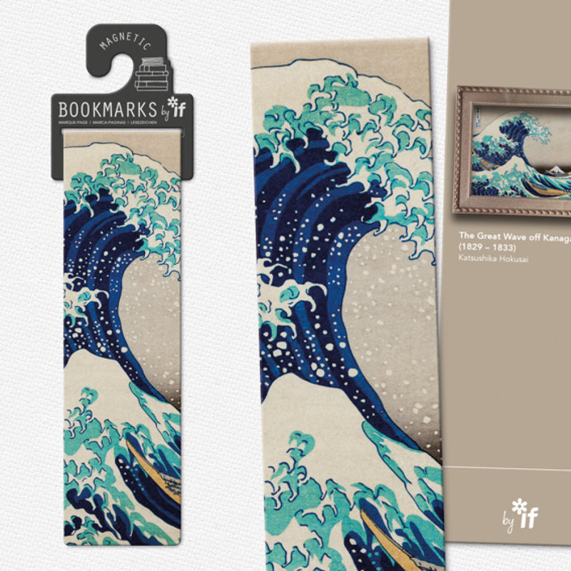 Magnetic Bookmark, The Great Wave