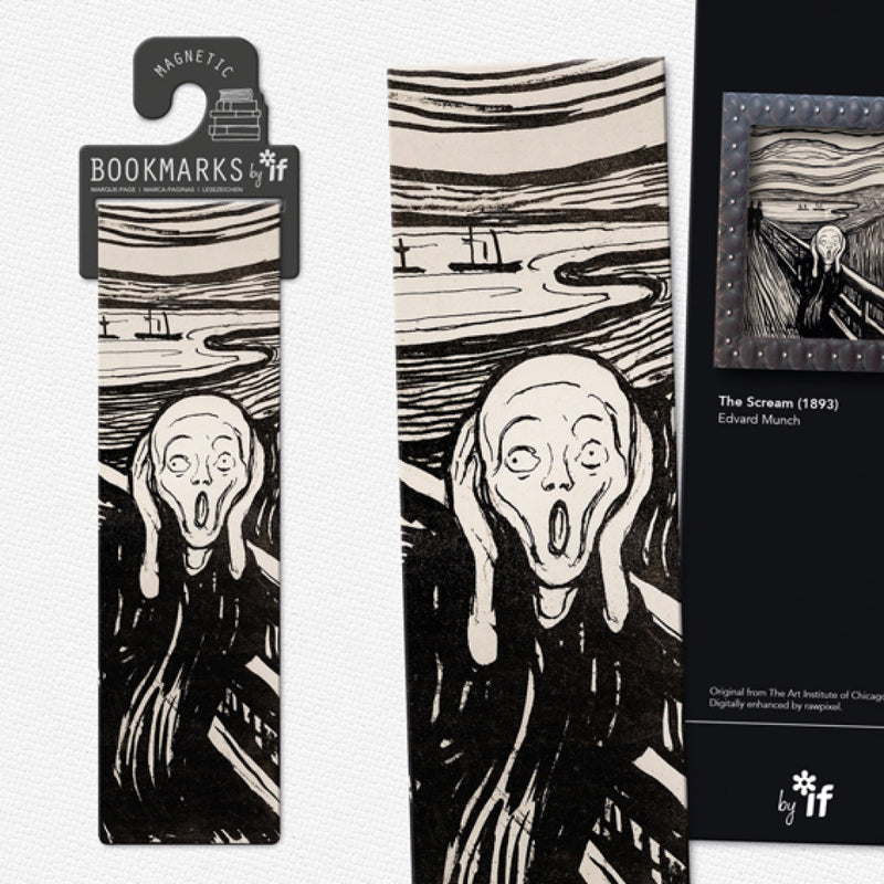 Magnetic Bookmark, The Scream