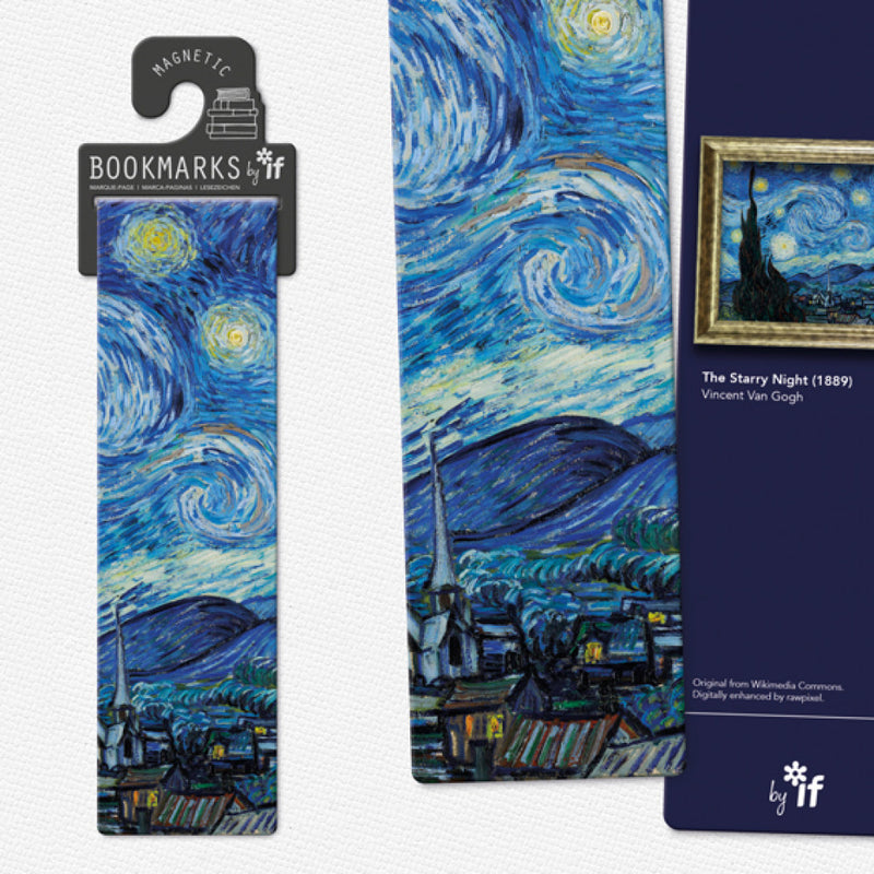 Magnetic Bookmark, The Starry Night