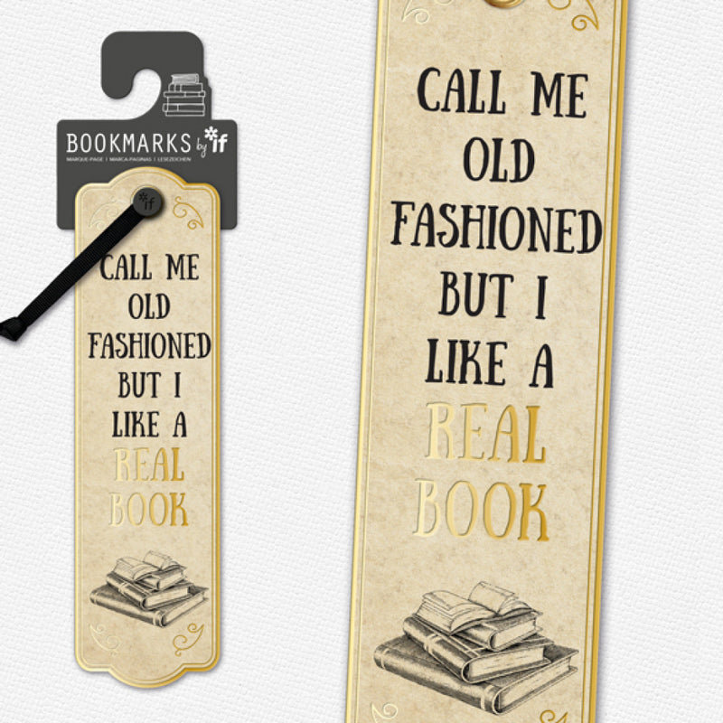 Bookmark, Call Me Old Fashioned