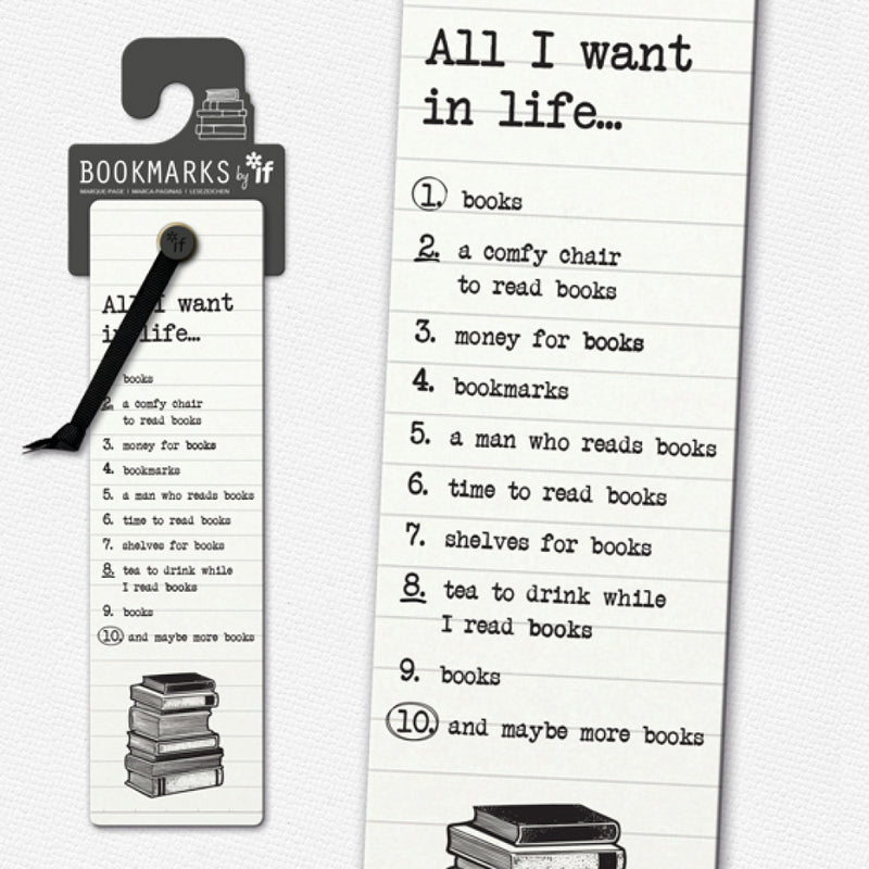 Bookmark, All I Want