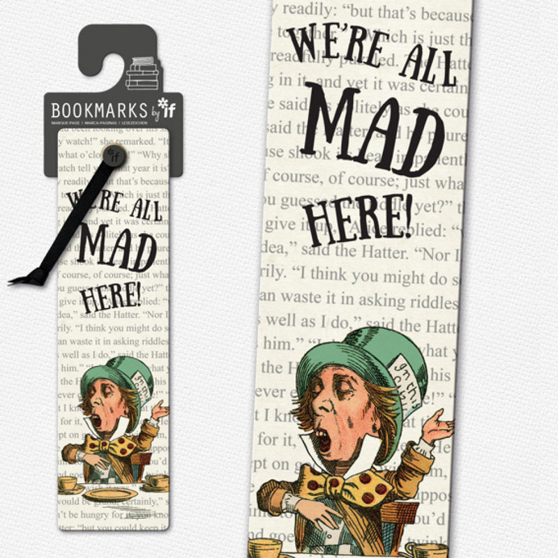 Bookmark, We're All Mad Here